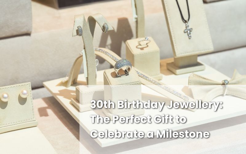 30th birthday jewellery gift idea from GiftHub featuring a diamond necklace.